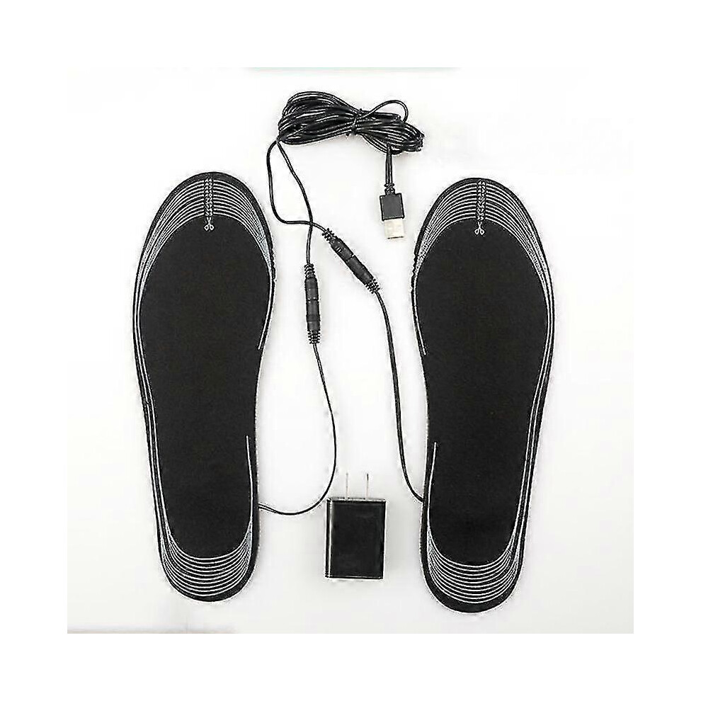 Kikidex (As Show, One Size) Warm Wear Battery Heated Insoles - Shoe Heater / Foot Warmer