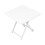 Living And Home (White) 90*90cm Foldable Dining Table 6