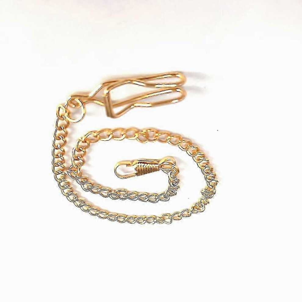 Kikidex (As Show, One Size) Pocket Watch Chains For Men, Vest Chain Accessories, Color: Gold