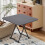 Living And Home (Black) 90*90cm Foldable Dining Table 1