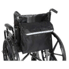(black, One size) Wheelchair Bag Rollator Storage Hanging Bag Armrest Camping Chair Organizer