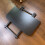 Living And Home (Black) 90*90cm Foldable Dining Table 5