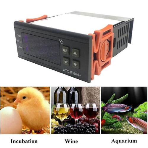 Stc8080a+ Refrigeration Timing Defrosting Temperature Controller 24v 2