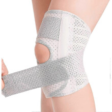 (L Right, One size) Knee Brace With Side Stabilizers Relieve Meniscal Tear Knee Pain Acl Mcl Arthritis,joint Pain Relief, Breathable Adjustable Knee Support Suitable For