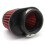 1pcs Universal Round Tapered Car Motorcycle Air Filter 51mm 2 Inch Intake Filter-red 3
