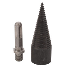 Firewood Log Splitter, wood splitter drill bit Wood Cone Punch Firewood Separation