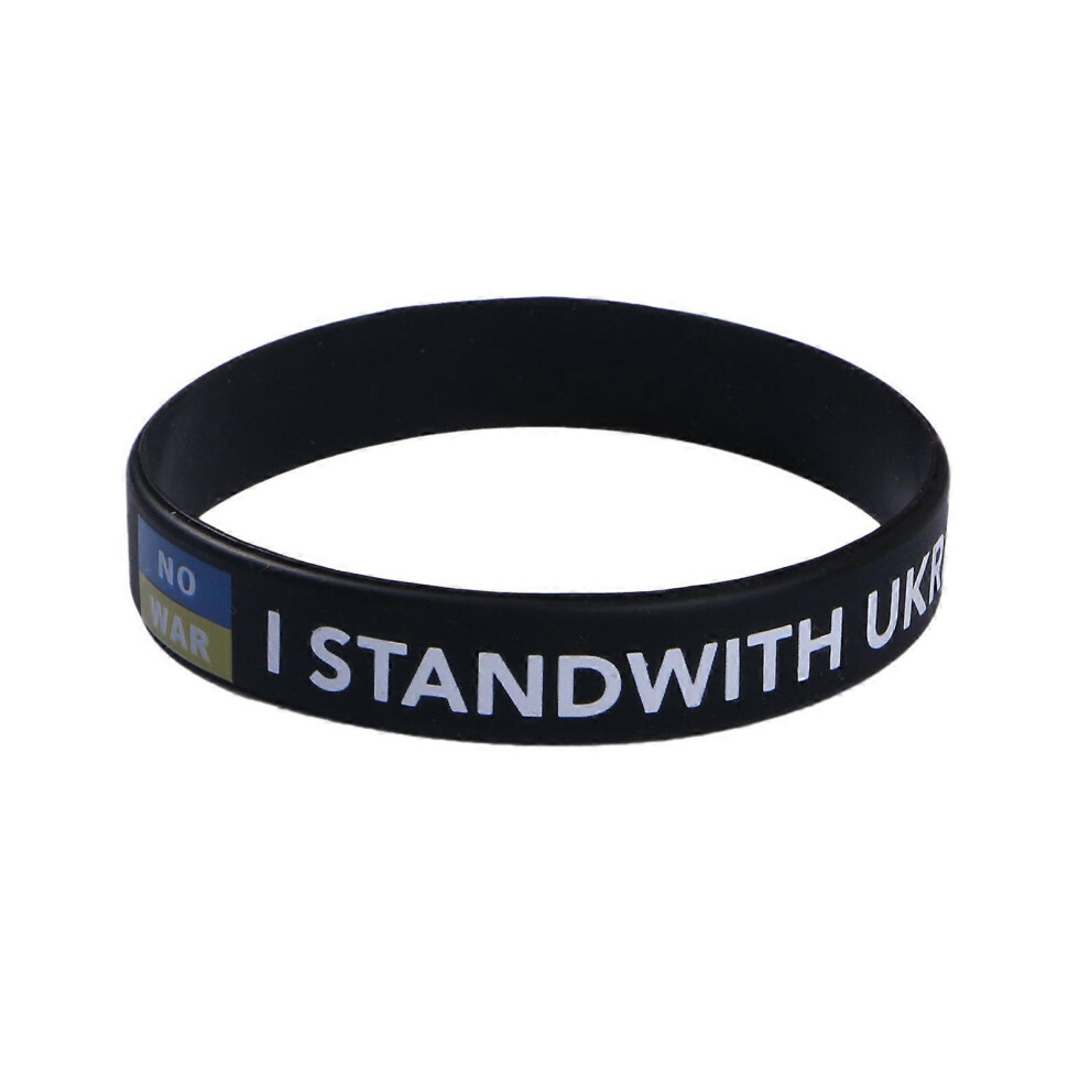(As show, One size) Silicone Bracelets Rubber Bracelet Soccer Country National Flag Wristband Yellow Sport Elastic Silicone Bracelets