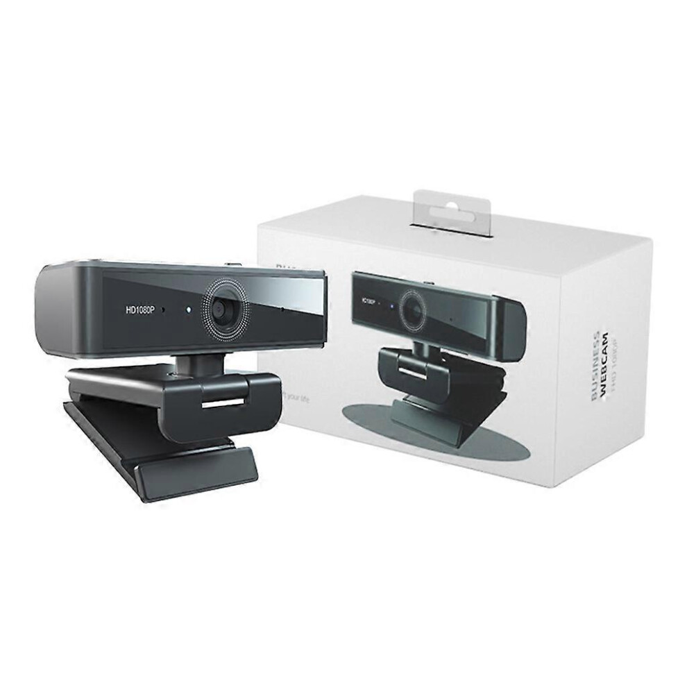(As show, One size) Widescreen Webcam Full High Definition 1080P Web Camera USB for w/ Built-in Mic Free Drive for Computer Live Online Teac