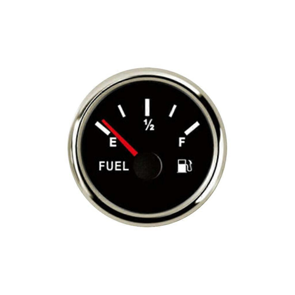 (D, One Size) Vehicle Interior Display Dashboard Universal Fuel Gauge For Marine Boat Yacht Rv Universal Vehicle Accessories Red