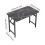 Living And Home 100*60cm Black Marble Pattern Folding Table w/ Double Spring Mechanism 7
