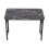 Living And Home 100*60cm Black Marble Pattern Folding Table w/ Double Spring Mechanism 3