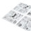 4pcs Pet Embossing Folder Silicone DIY Craft 15