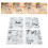 4pcs Pet Embossing Folder Silicone DIY Craft 12