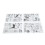 4pcs Pet Embossing Folder Silicone DIY Craft 5