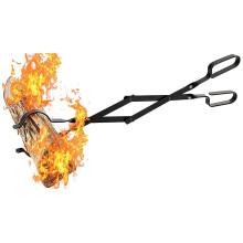 Fireplace Tongs for Rust Prevention and Safe Movement of Firewood at Campfires Ref:bVK