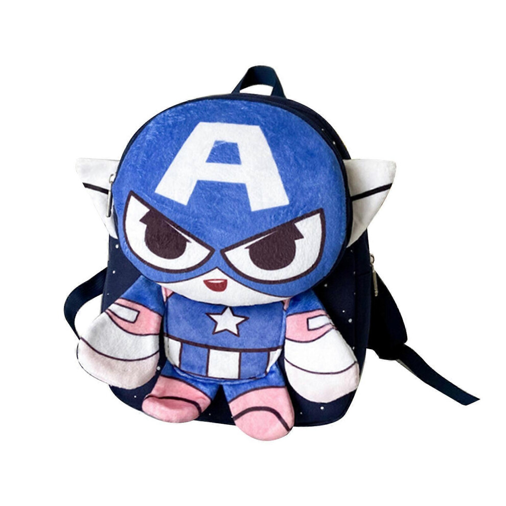 (As show, One size) Toddler Backpack with Leash Detachable Anti-Lost Toddler Leashes Kids Mini Travel Bookbag for Boys and Girls Daypack  the Avengers
