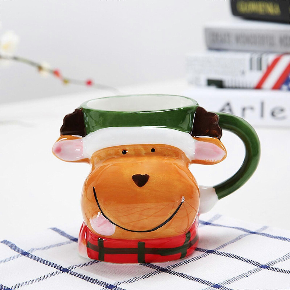 Christmas Ceramic Cup Mug Water Cup Coffee Cup-image-OPC-PHYZFZQ-NEW