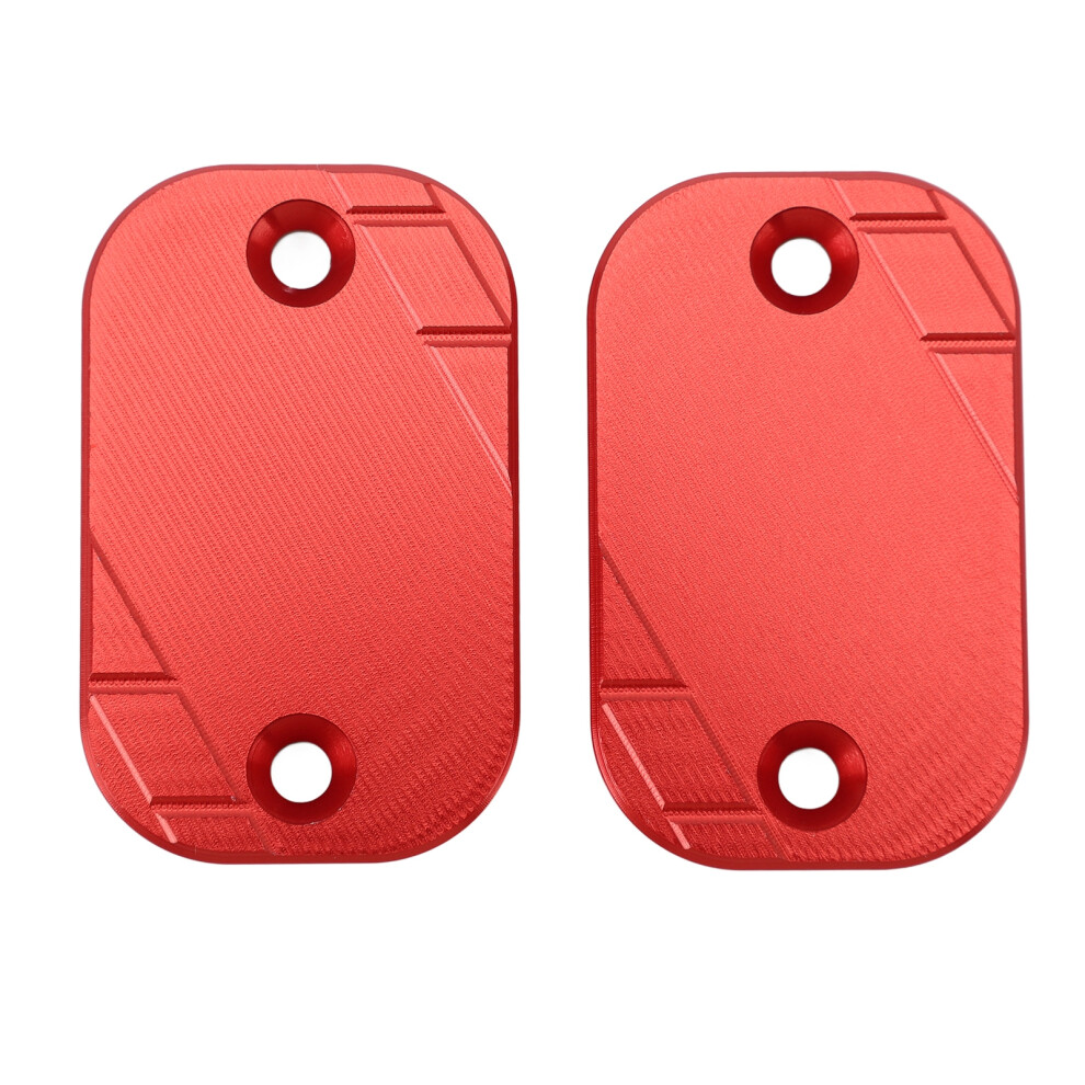 Front Brake Fluid Reservoir Cover Cnc Aluminum Red 9121376711176