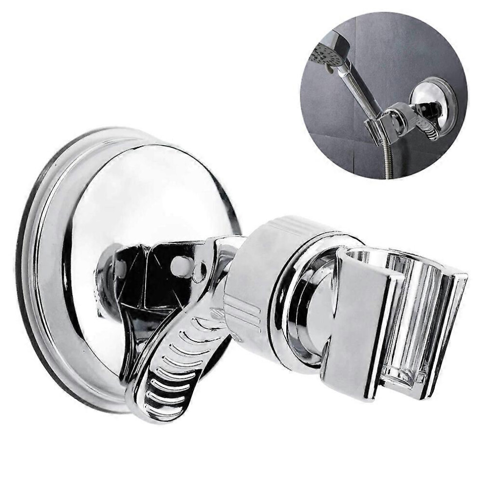 (As Show, One Size) Adjustable Shower Head Holder, Bathroom Suction Cup Handheld Shower Head Bracket, Removable Handheld Showerhead 4112316401139