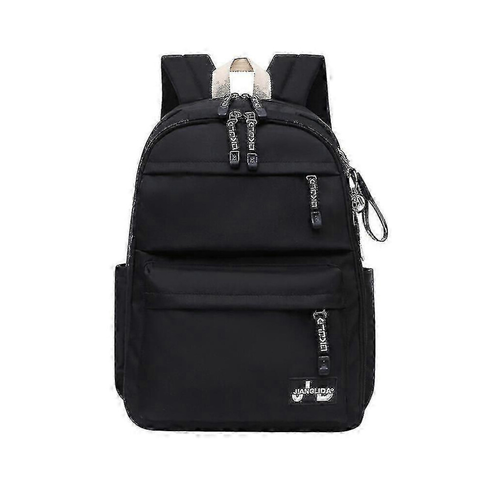 Kikidex (Blue, One Size) School Backpack Ladies Fashion School Bag Middle School Students Large Capacity Backpack