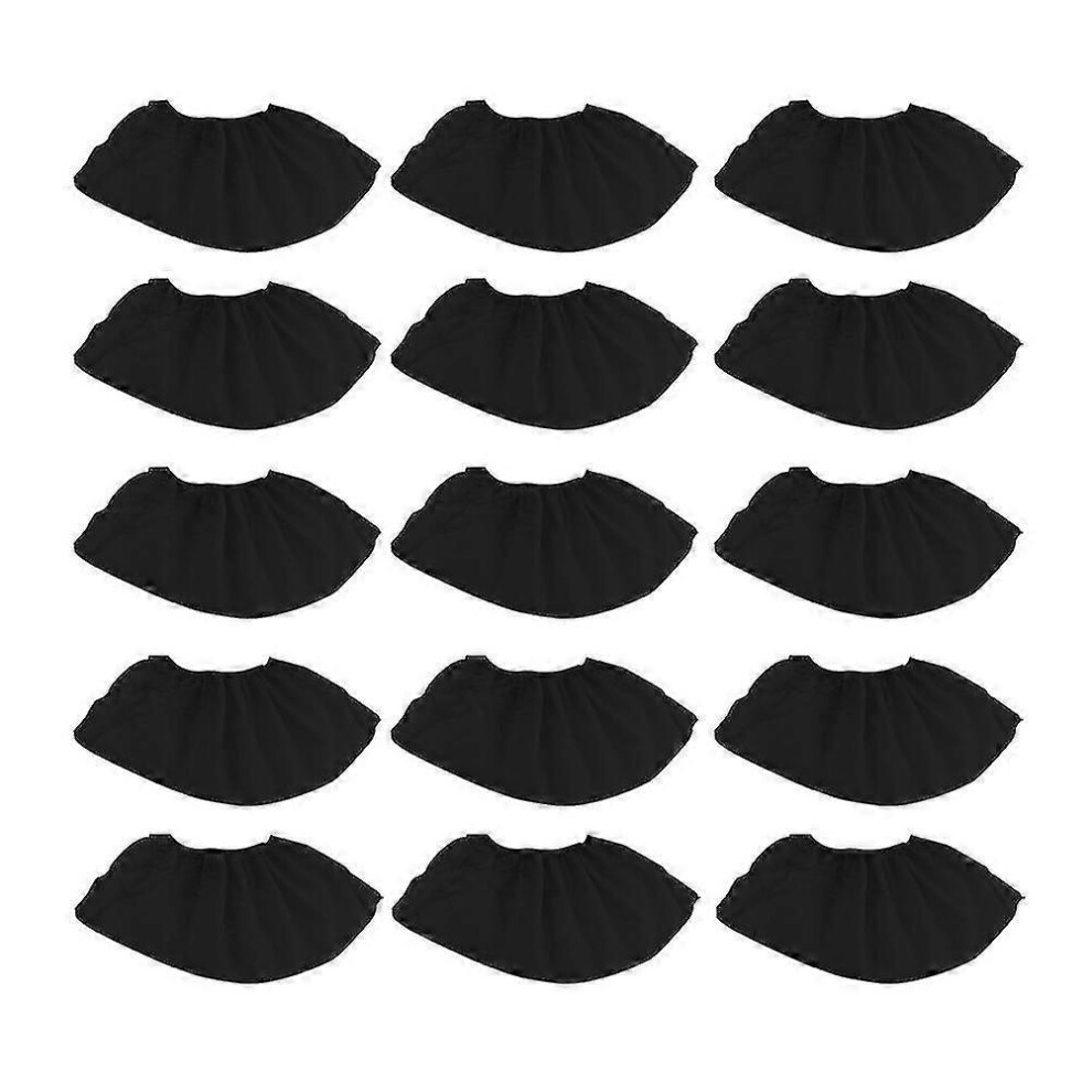 (As show, One size) 100 Pcs Indoor Shoe Covers Non Slip Shoe Covers Slip Resistant Shoe Booties Non-slip Overshoes Ty