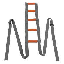(As show, One size) Bed Ladder Assist Strap Pull Up Sit Up Rope Ladder With Handle For Elderly Injury Recovery Patient Recovery Sitting Up Helper