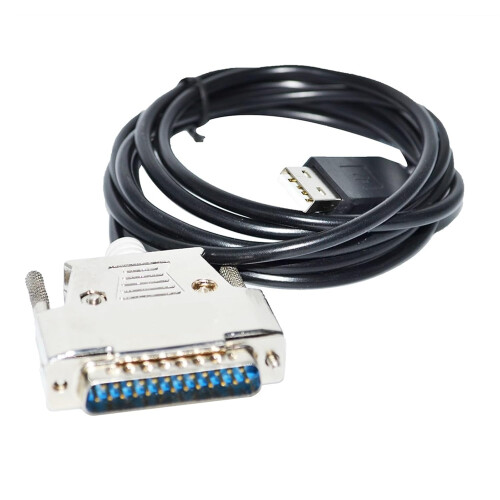 USB to D-SUB 25 P DB25 Male Adapter Communication Cable(3 metres) 1