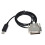 USB to D-SUB 25 P DB25 Male Adapter Communication Cable(3 metres) 1