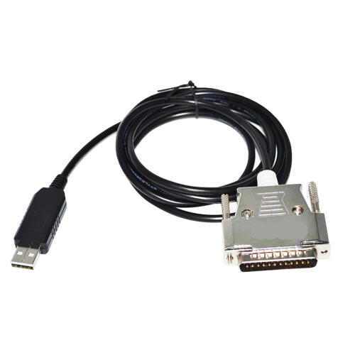 USB to D-SUB 25 P DB25 Male Adapter Communication Cable(3 metres)