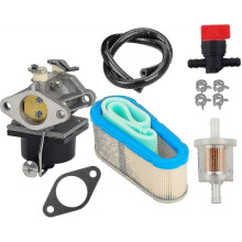 Carburetor Kit with Air Filter, Shut-off Valve, and Fuel Filter - Tecumseh OHV125, OHV130, OHV135