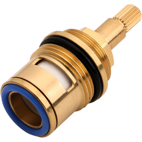 Replacement Faucet Valve,Faucet Valve,Ceramic Tap Cartridges Replacement Brass Ceramic Disc (Blue)