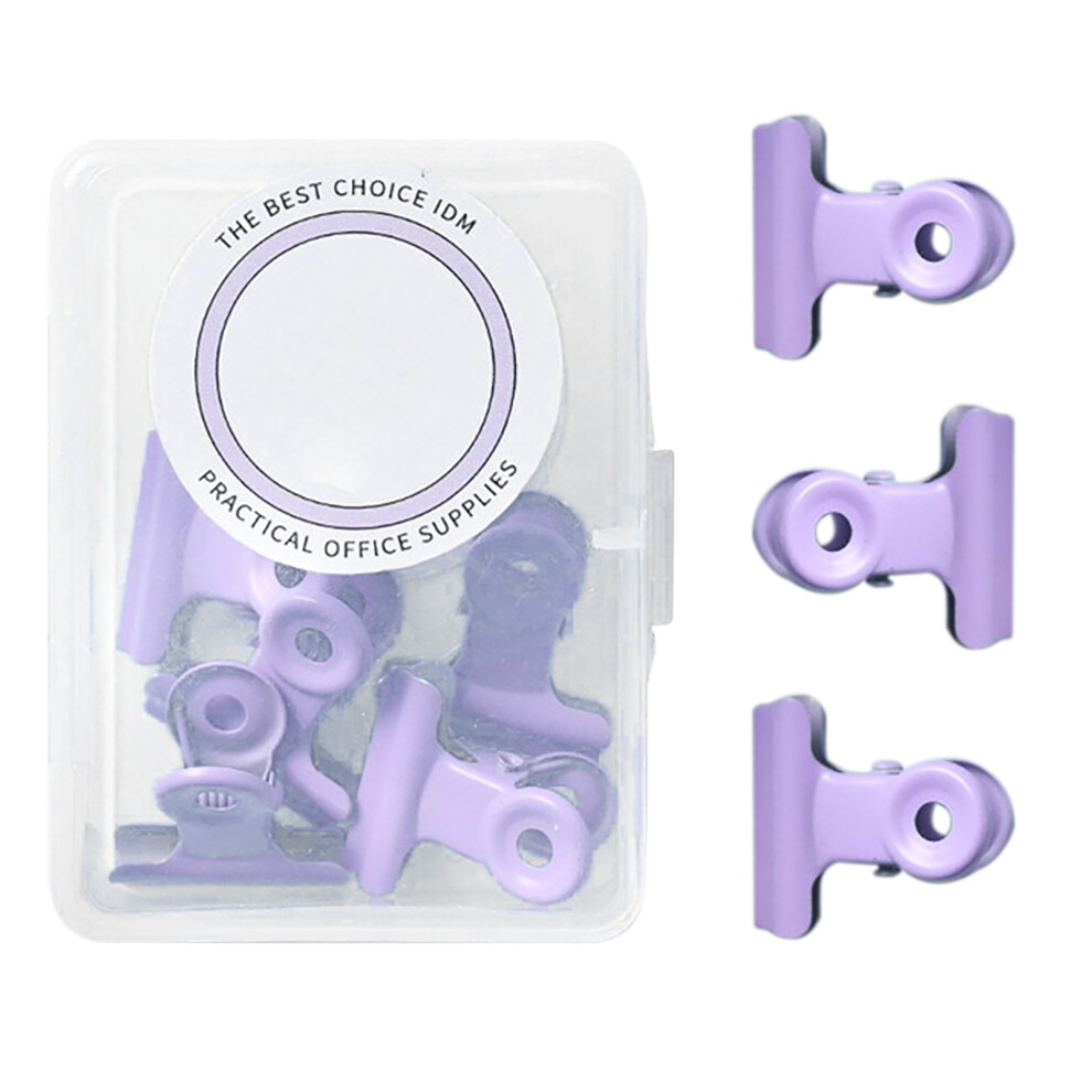 8Pcs Metal Hinge Clips Rounded Head Rust 9121376712852