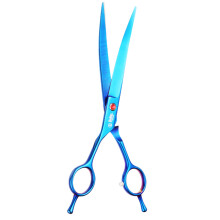 Hair Cutting Scissors Professional Dog Cat Grooming Shears with Round Blunt Tip Stainless Steel