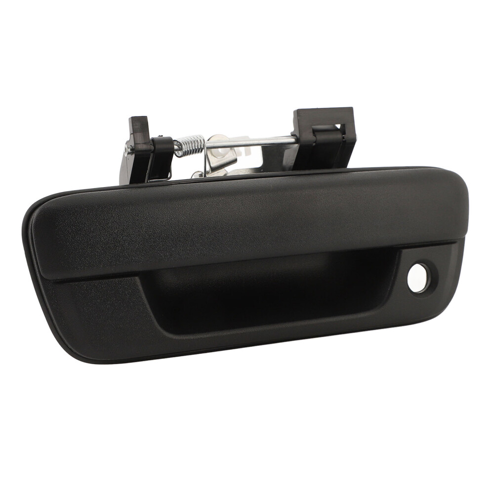 Rear Tail Gate Handle Solid Construction Tailgate Black 9121376713323