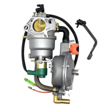 Motorcycle Dual Fuel Carburetor for Gx390 Gx340 Gas Small Engines 188f 5kw-8kw- Ng Petrol Carburetor Generator