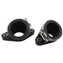 Carburetor Intake Manifold Pipe Interface Adapter for Xv400 Virago 1991-1994 Xv535 1988-2001 Xv500 1992-1998
