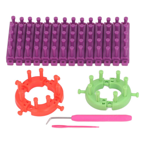 Long Knitting Loom Kit Detachable Easy Assembly