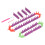 Long Knitting Loom Kit Detachable Easy Assembly 6