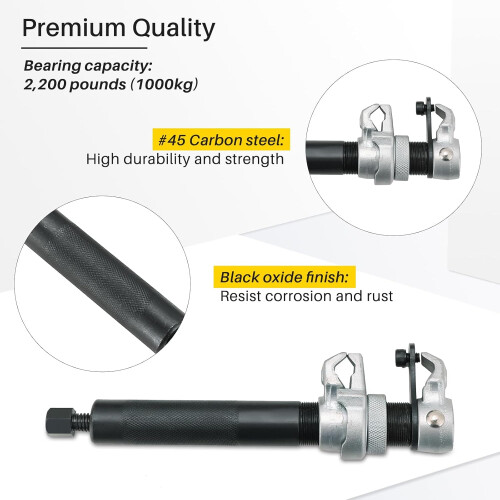 Coil Spring Compressor Tool  Build, UltraRugged Strut Spring Compressor, Safety Guard 1