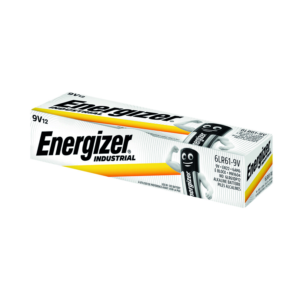 Energizer 9v Pk12 Industrial 623866