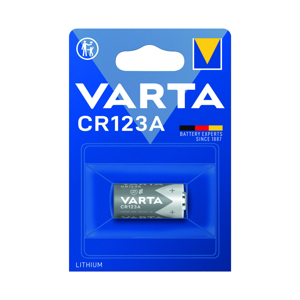 Varta Cr123a 3v Lithium Battery