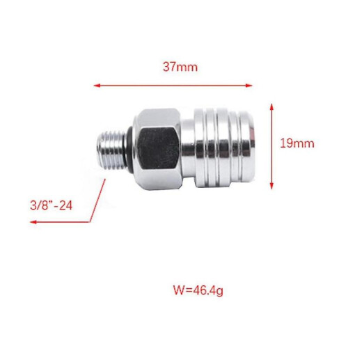 Scuba Diving Regulator Bcd To 3/8-24 Low Pressure Adapter Ccr Adapter Diving Part 1