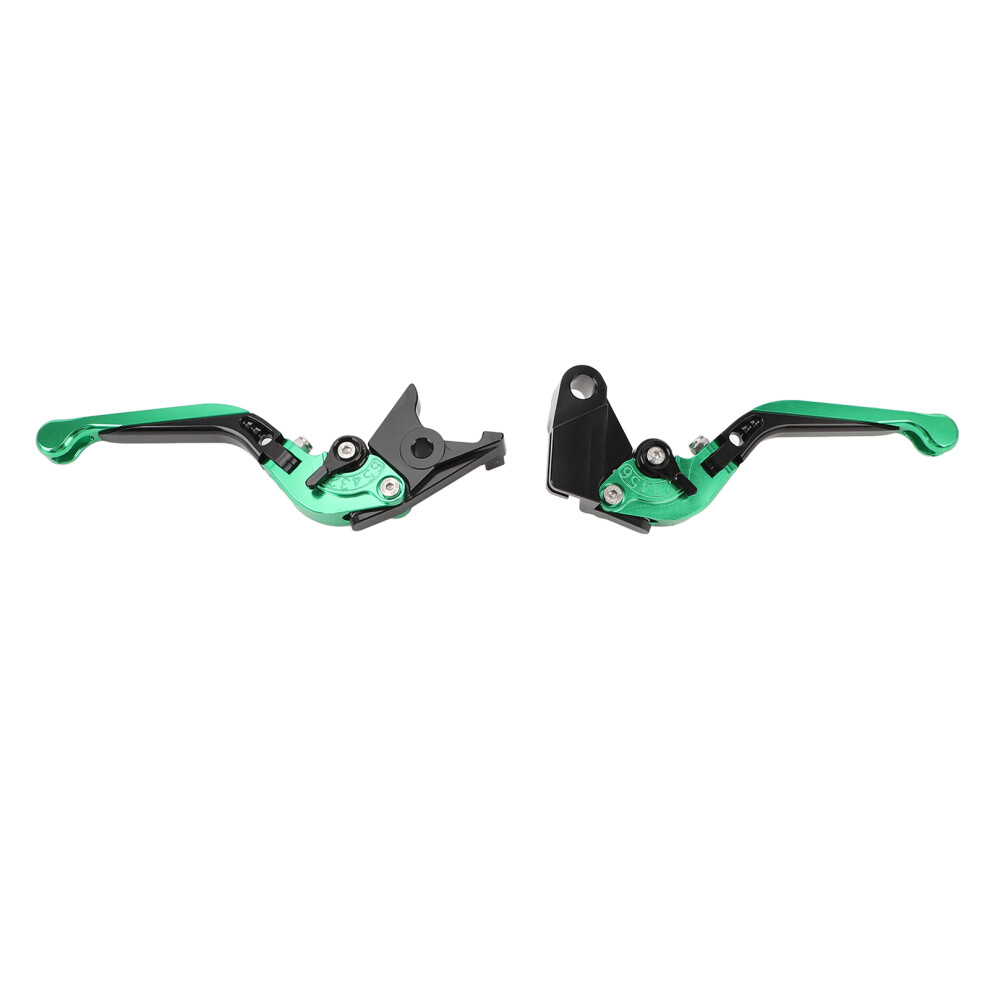 Motorcycle Folding Clutch Lever Cnc 6061 Aluminium Green 9121376716119