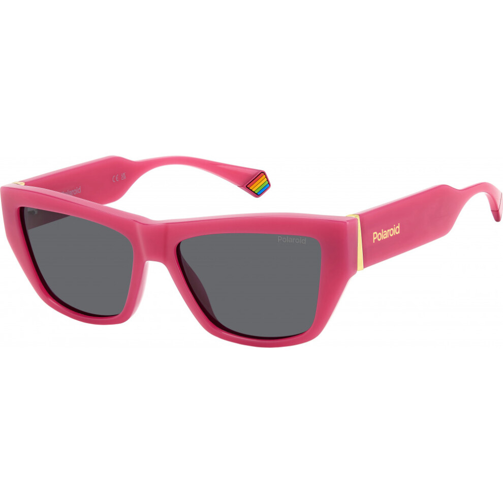 Polaroid Pld-6210-S-X-Mu1 Pld 6210 S X 55 Mu1 Sunglasses Pink