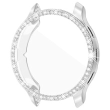 (3S, silver) Garmin Venu 3/3S TPU Watch Cover - Imitation Diamond Electroplated Soft Shell Protective Case for Smartwatch Unisex