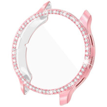 (3S, pink) Garmin Venu 3/3S TPU Watch Cover - Imitation Diamond Electroplated Soft Shell Protective Case for Smartwatch Unisex