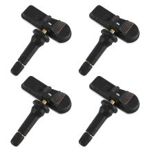 Set of 4 Tire Pressure Sensors TPMS 9811536380 Compatible with Citroen C4 DS4 DS5 Peugeot 3008 301 Direct