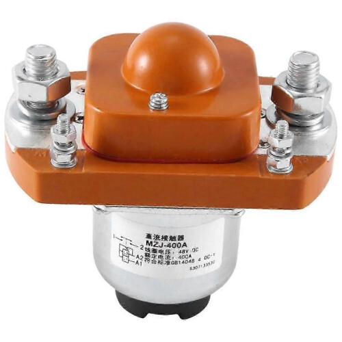 Heavy-Duty Golf Cart Solenoid MZJ-400A with 48V and 400A Contactor for Robust Performance 2