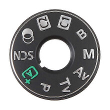 Original Canon EOS 90D Mode Dial with Stainless Steel Iron Foot Pad