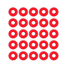 25 Pack of Silicone Washers for Grolsch Swing Top Bottles Compatible with Red Washers and Home Brewing Applications